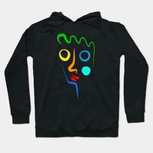 face Hoodie